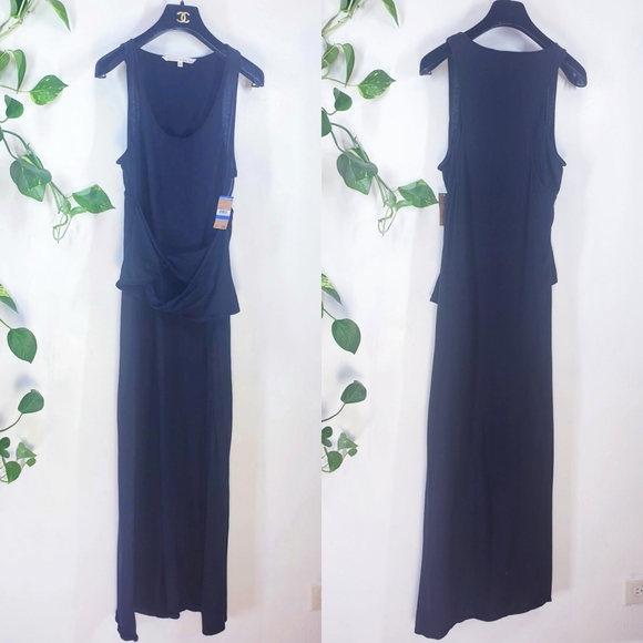 New RACHEL Roy Tank Tied Side Slit Maxi Dress XL - Picture 8 of 10
